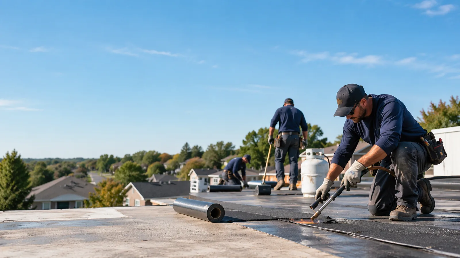 Flat Roof Leak Repair providers in Montgomery, IL